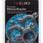 סט טבעות זקפה  Pro Series Silicone Ring