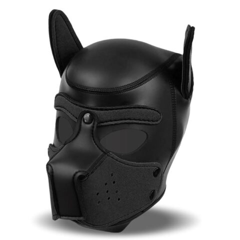 מסכת ראש כלב מעוצבת Hound למשחקי BDSM