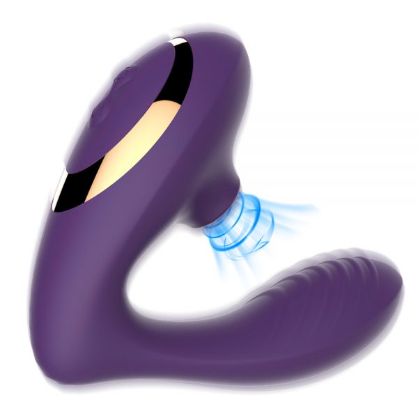 הויברטור לזוגות Carlota G-spot and Suction Vibrator