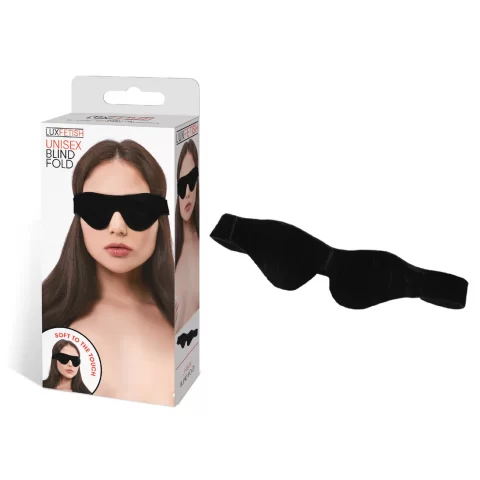 כיסוי עניים למשחקים מקדימים Lux Fetish - Unisex Blind Fold