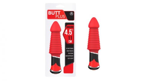 ויברטור פלאג אנאלי 10 מצבי רטט | NMC Butt Plug 11cm