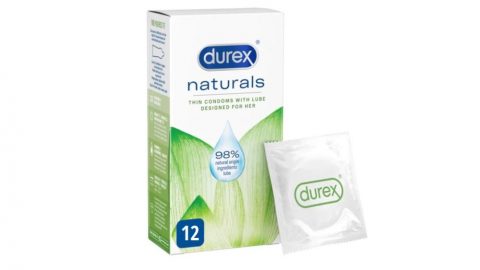 מארז קונדומים טבעיים | Durex Naturals | מכיל 12 יחידות דורקס