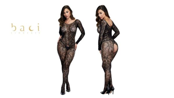 בגד רשת סקסי עם מפשעון לחוויה לוהטת | Baci Lingerie